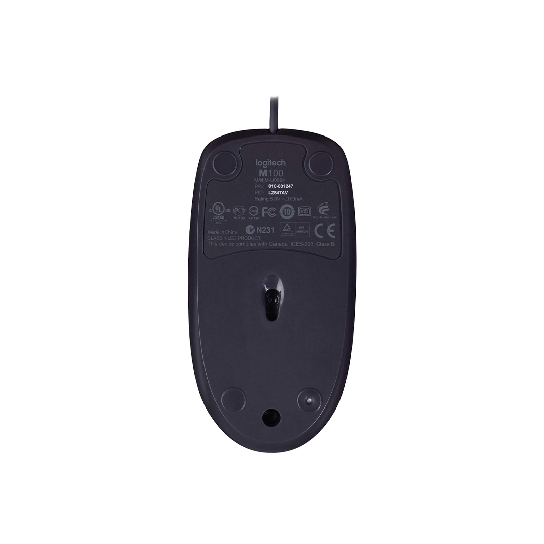 Logitech Business B100 Optical USB Mouse - Black in Qatar Logitech Business B100 Optical USB Mouse - Black in Qatar